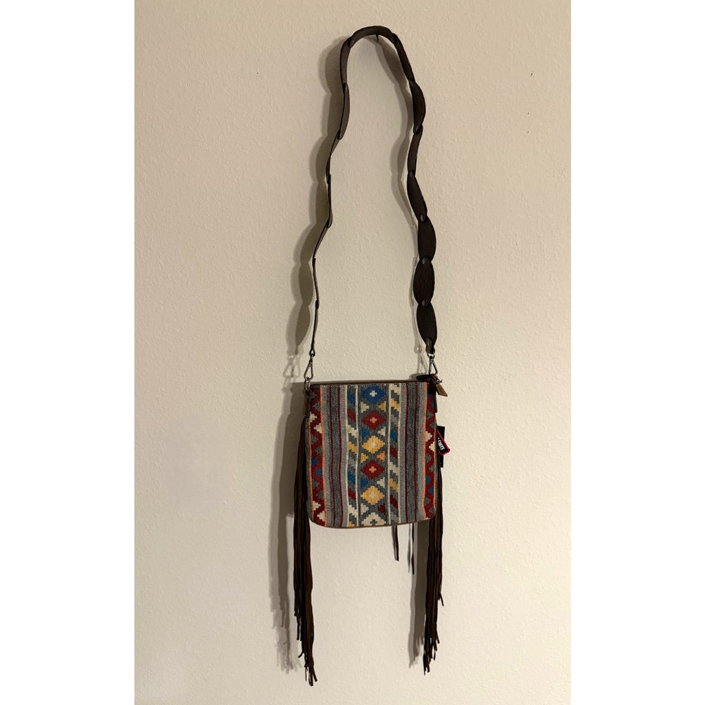 Angel Ranch Southwest Fringe Conceal Carry Crossbody Bag - NWT