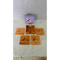 Walt Disney World Passholder 2019Food/Wine Minnie Mouse Wooden Coaster Set NIB