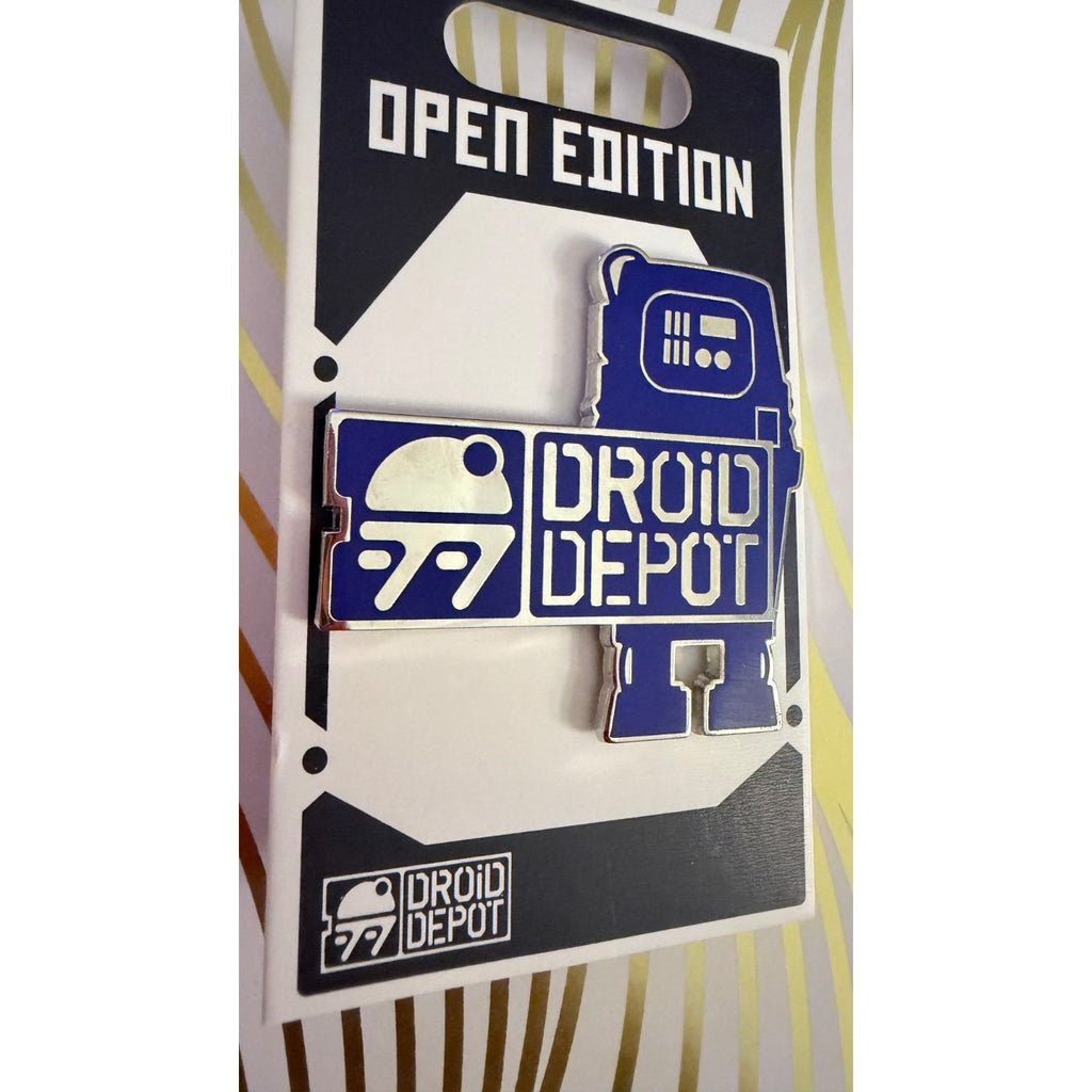 NEW Disney Parks Star Wars: Galaxy's Edge Droid Depot Logo Pin
