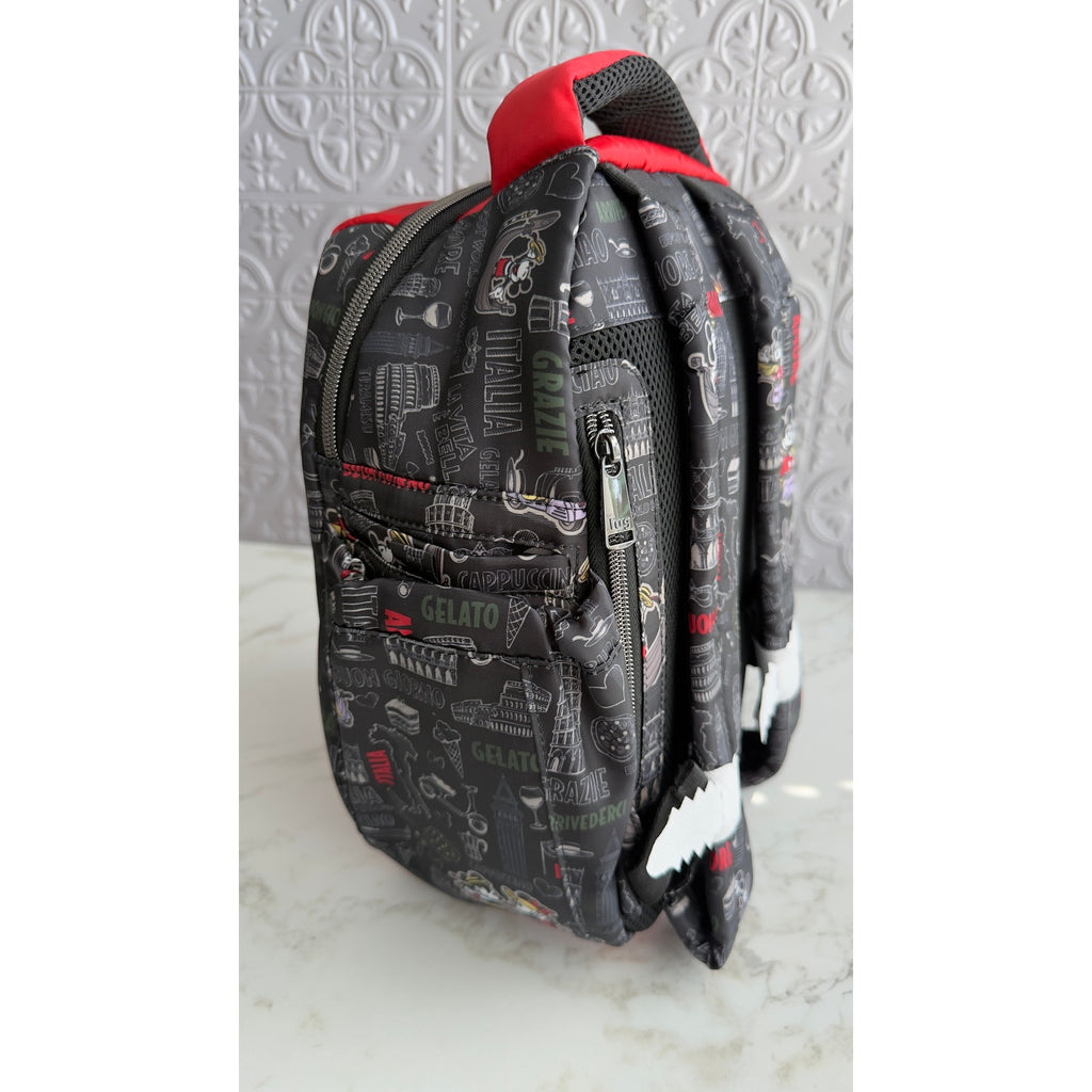 Disney Parks Lug Epcot Italy World Showcase Hopper Shorty Backpack Mickey NWT