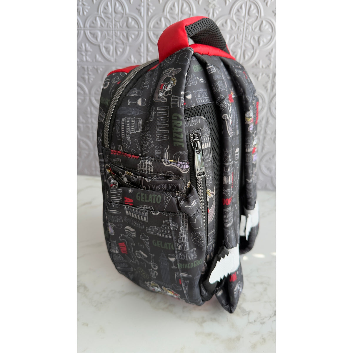 Disney Parks Lug Epcot Italy World Showcase Hopper Shorty Backpack Mickey NWT