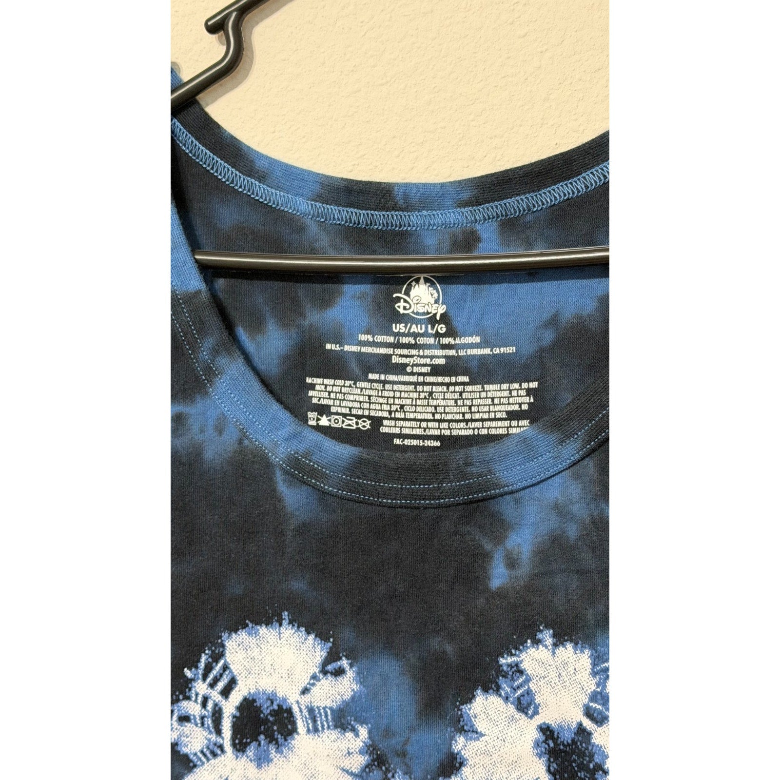 NWT Disney World Tie-Dye Tank Top - Adult Large (L) - Mickey Mouse Icon