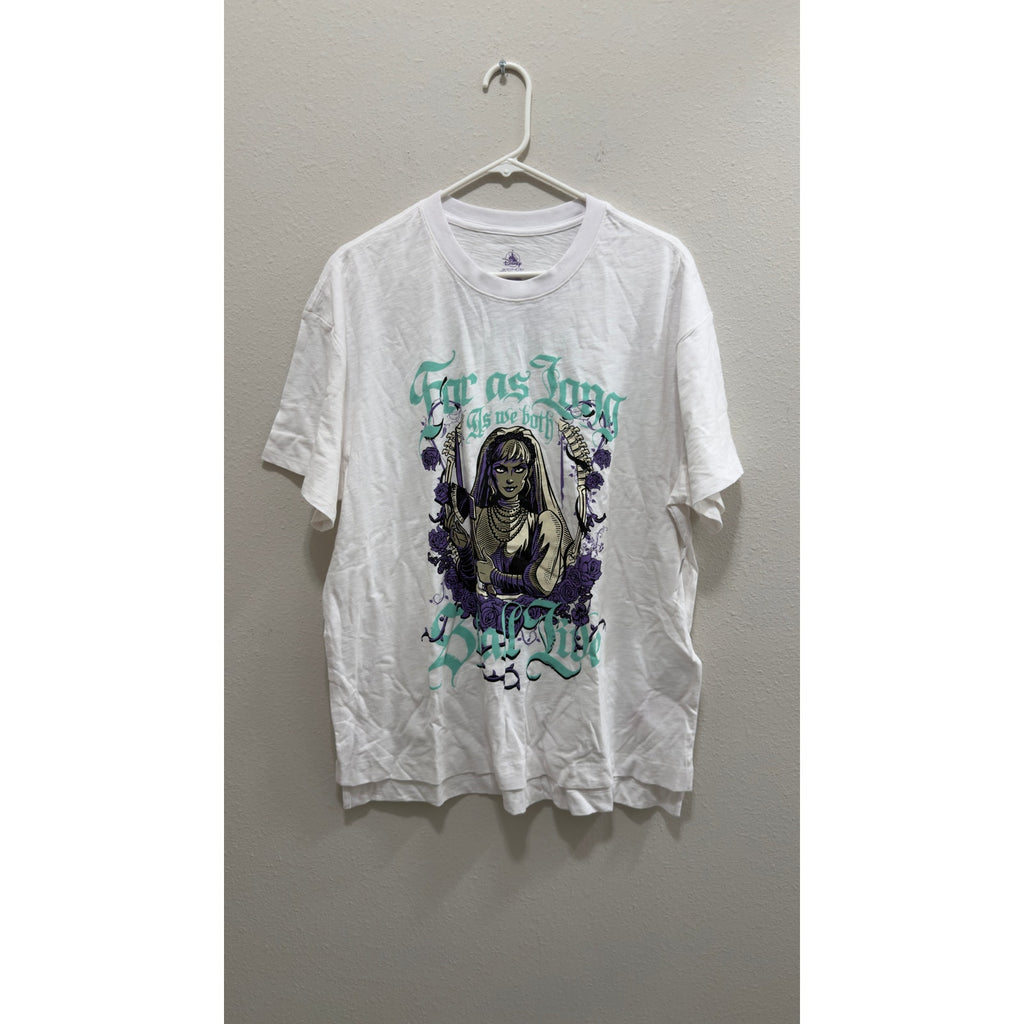 Disney The Haunted Mansion Constance Hatchaway Bride Slub Shirt Large NWT