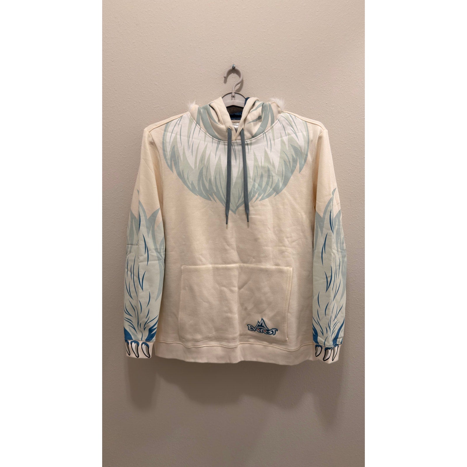 Disney Adult Hoodie Expedition Everest Yeti Large NWT