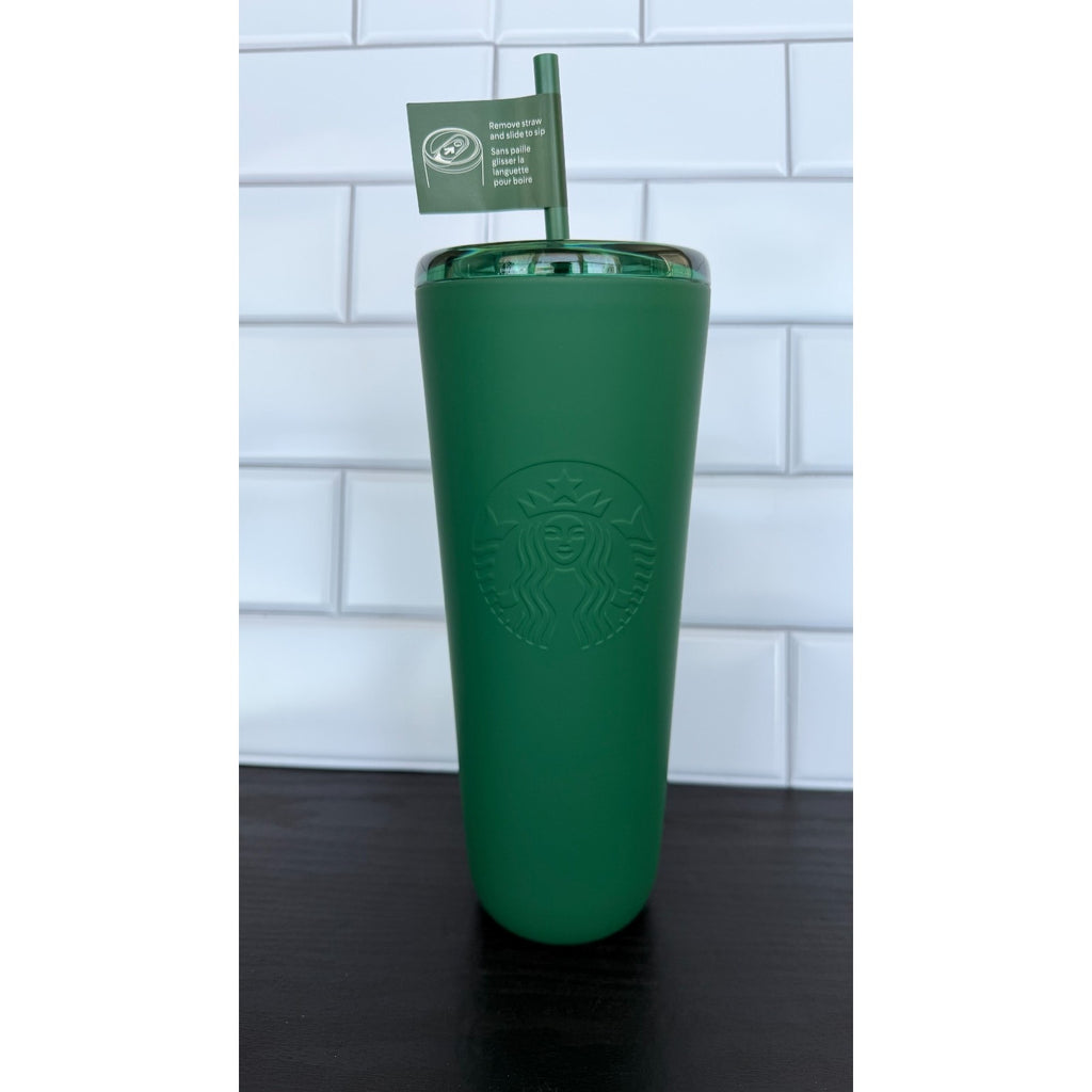 NWT Disney Starbucks 2026 WDW Green 24 oz Venti Tumbler Park Days & Lattes
