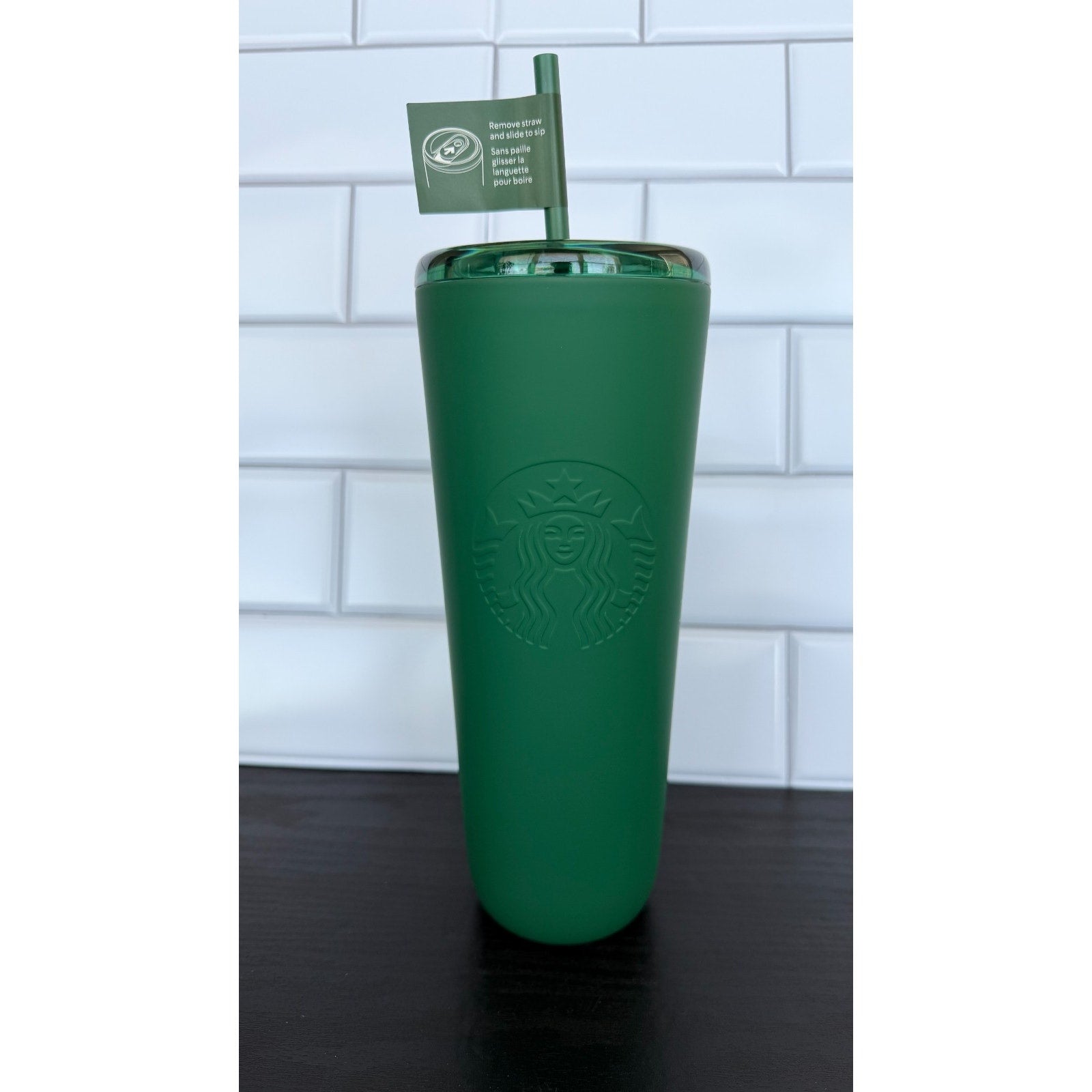 NWT Disney Starbucks 2026 WDW Green 24 oz Venti Tumbler Park Days & Lattes