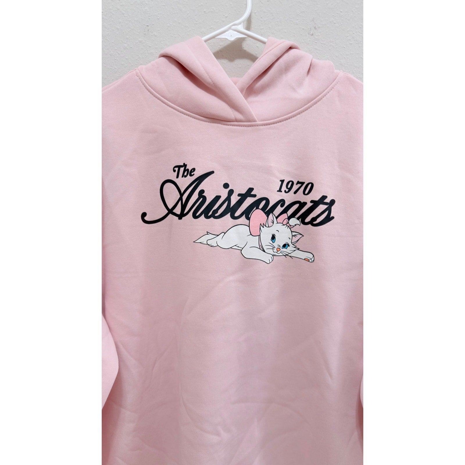 NWT Primark x Disney The Aristocats Marie Pastel Pink Hoodie - Large