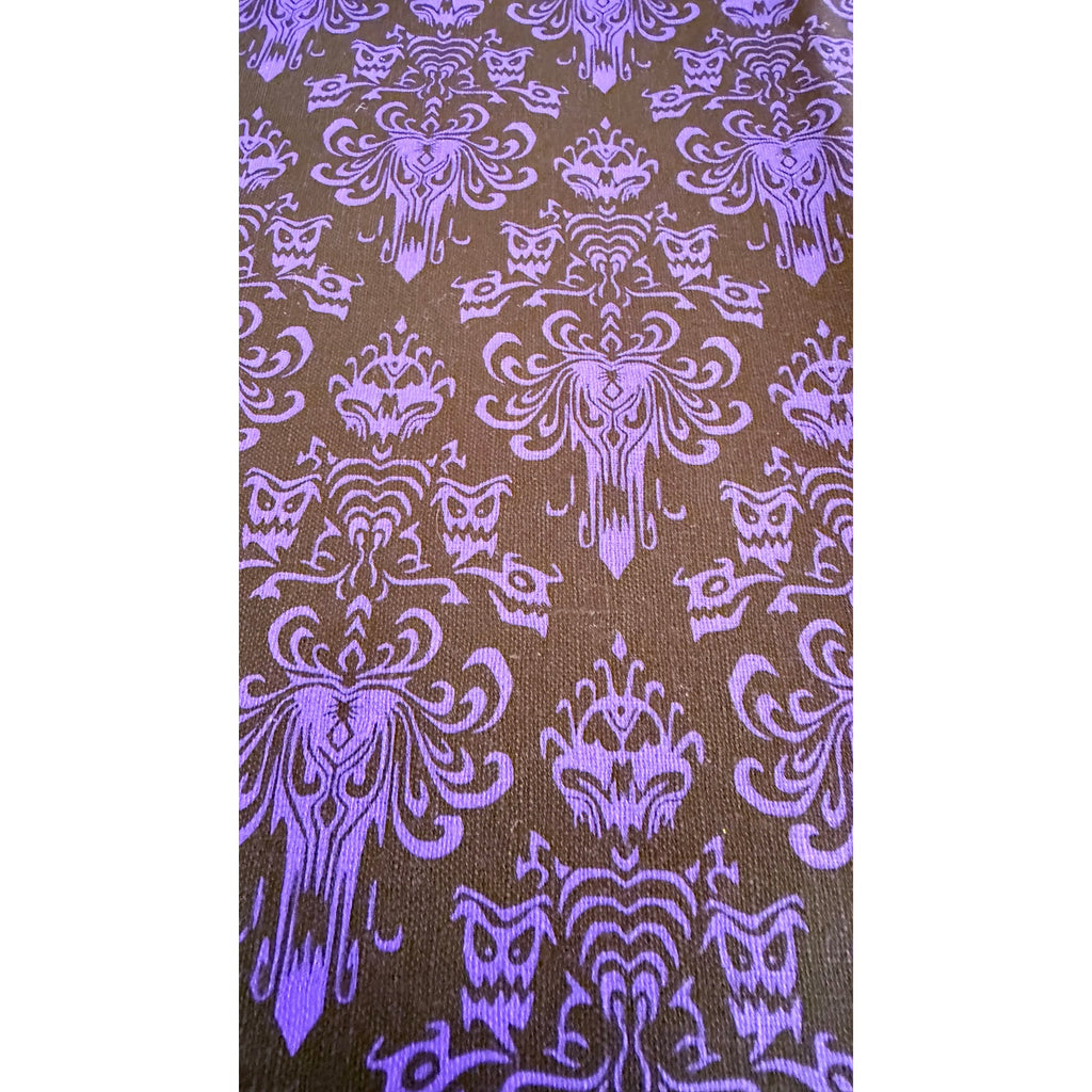 Disney Parks The Haunted Mansion Reversible Placemat Madame Leota Wallpaper NWT