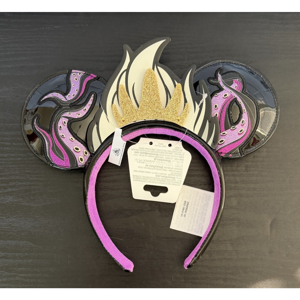 BNWT Disney Parks The Little Mermaid - Ursula Ears Vinyl Headband