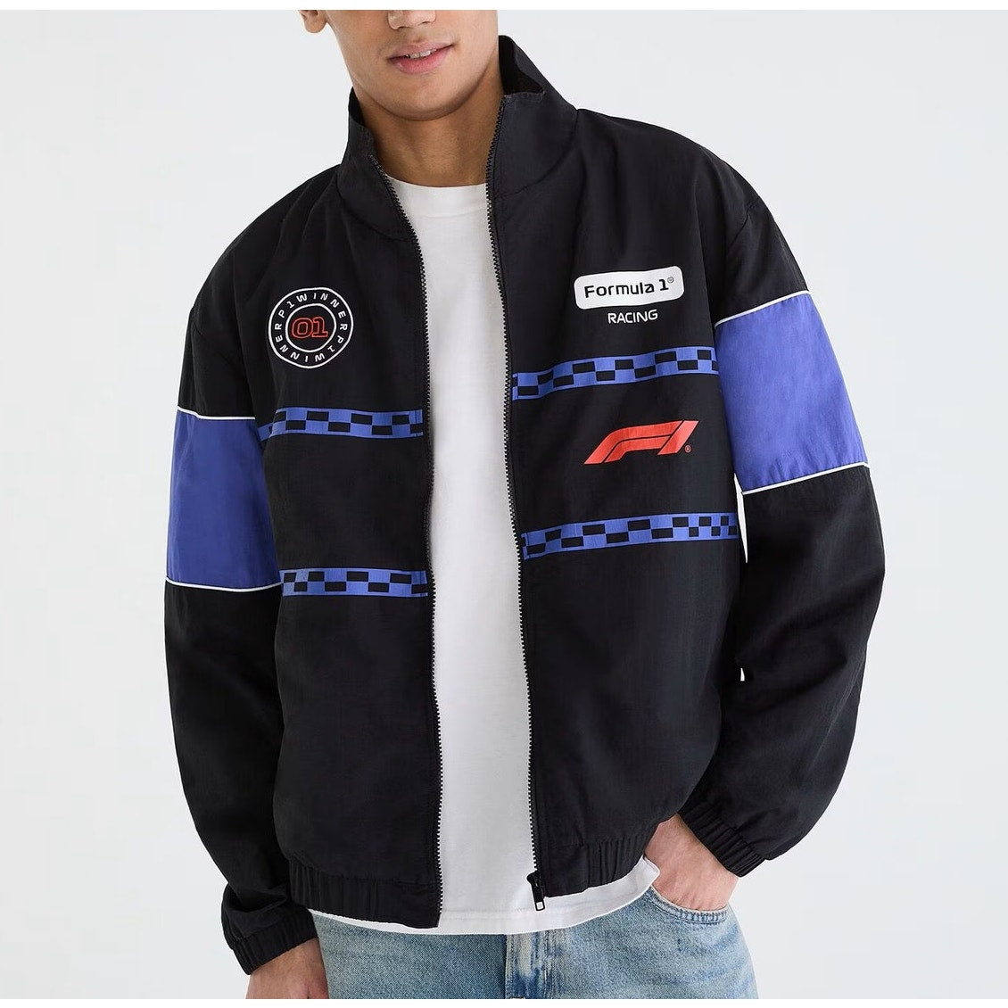 Aeropostale Formula 1 Race Winner Full-Zip Track Jacket Men's Large NWT