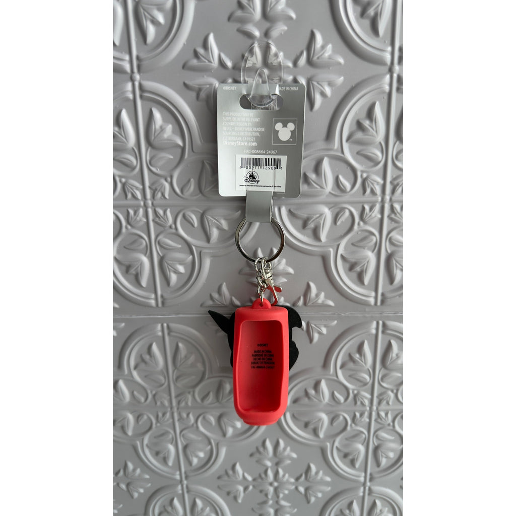 Disney Parks Pinocchio Hand Sanitizer Holder Clip Keychain NEW
