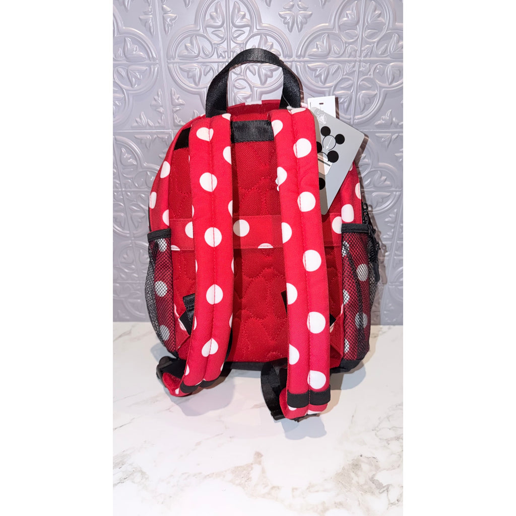Disney Parks Walt Disney World Minnie Mouse XOXO Polka Dots Backpack NEW