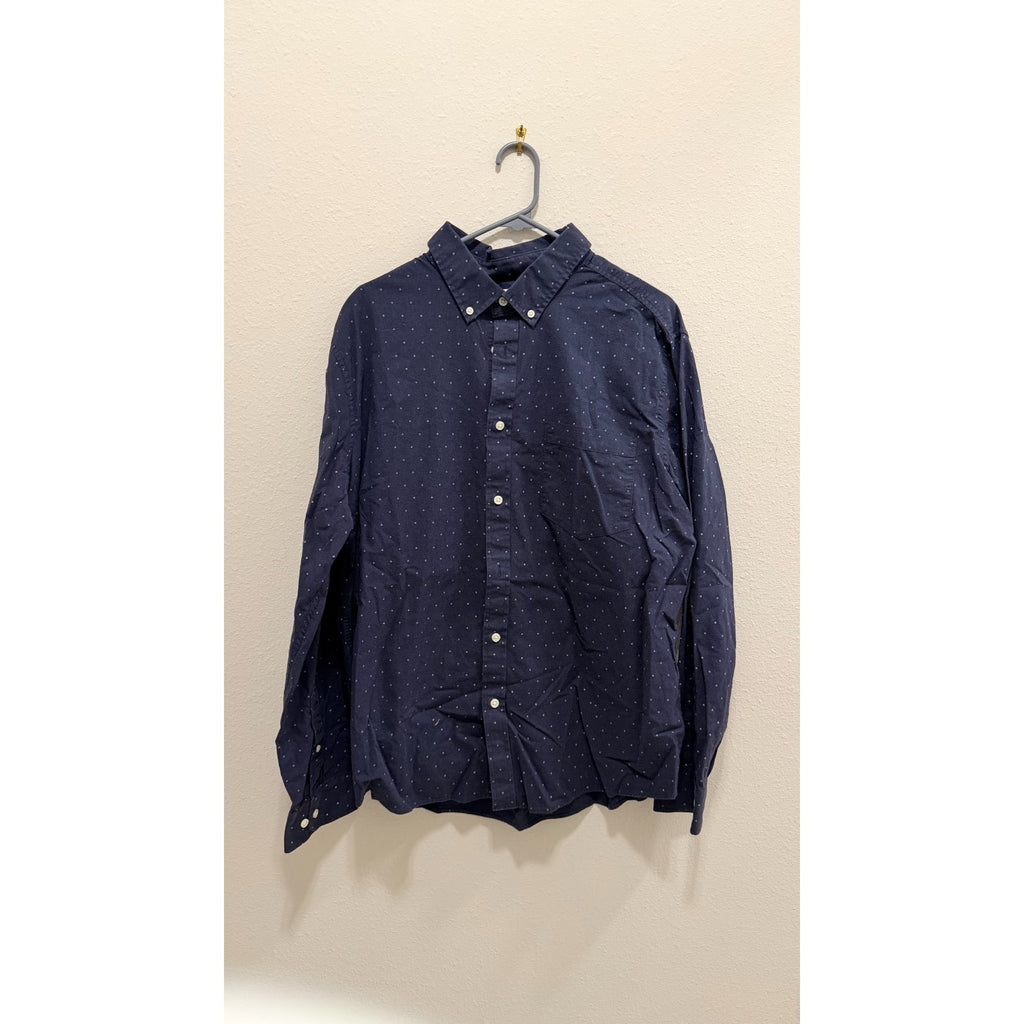 Goodfellow & Co Blue Long Sleeve Button Down - Slim Fit - Men’s Large - Preowned