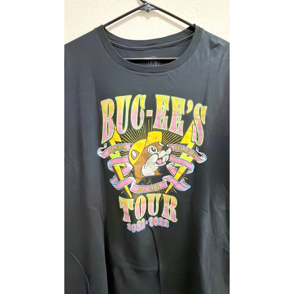Buc-ee’s "Beaver Believer" Tour T-Shirt - 40th Anniversary (1982-2022) - Adult L