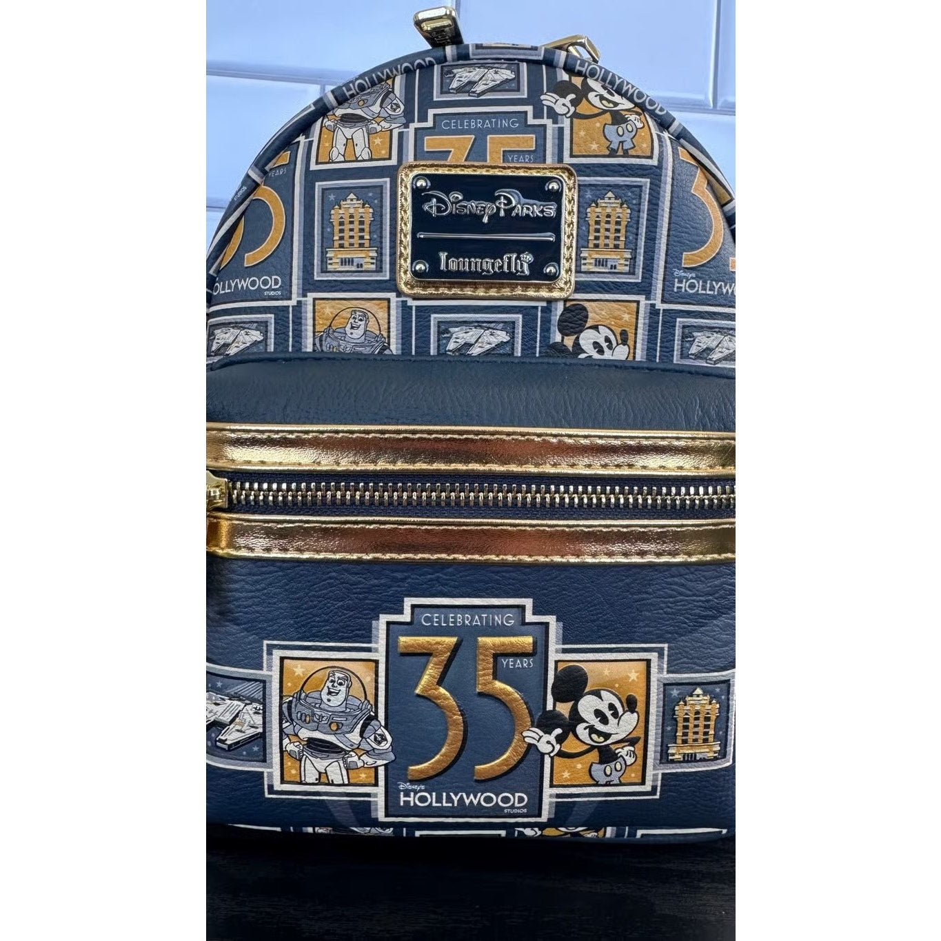 Disney Parks x Loungefly Mini Backpack - Hollywood Studios 35th Anniversary NWT