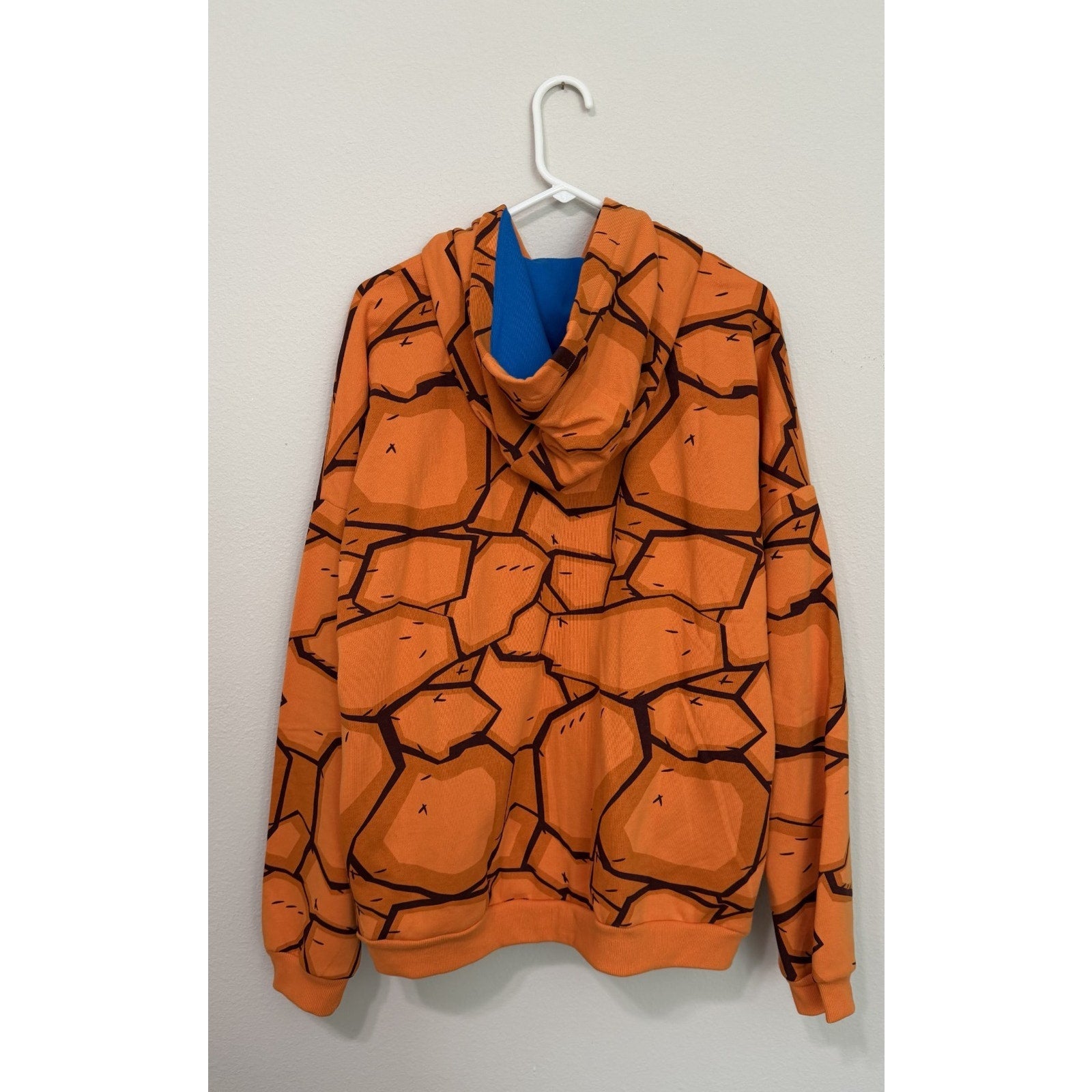 NEW Marvel The Thing Zip Front Hoodie Fantastic Four Adult Large
