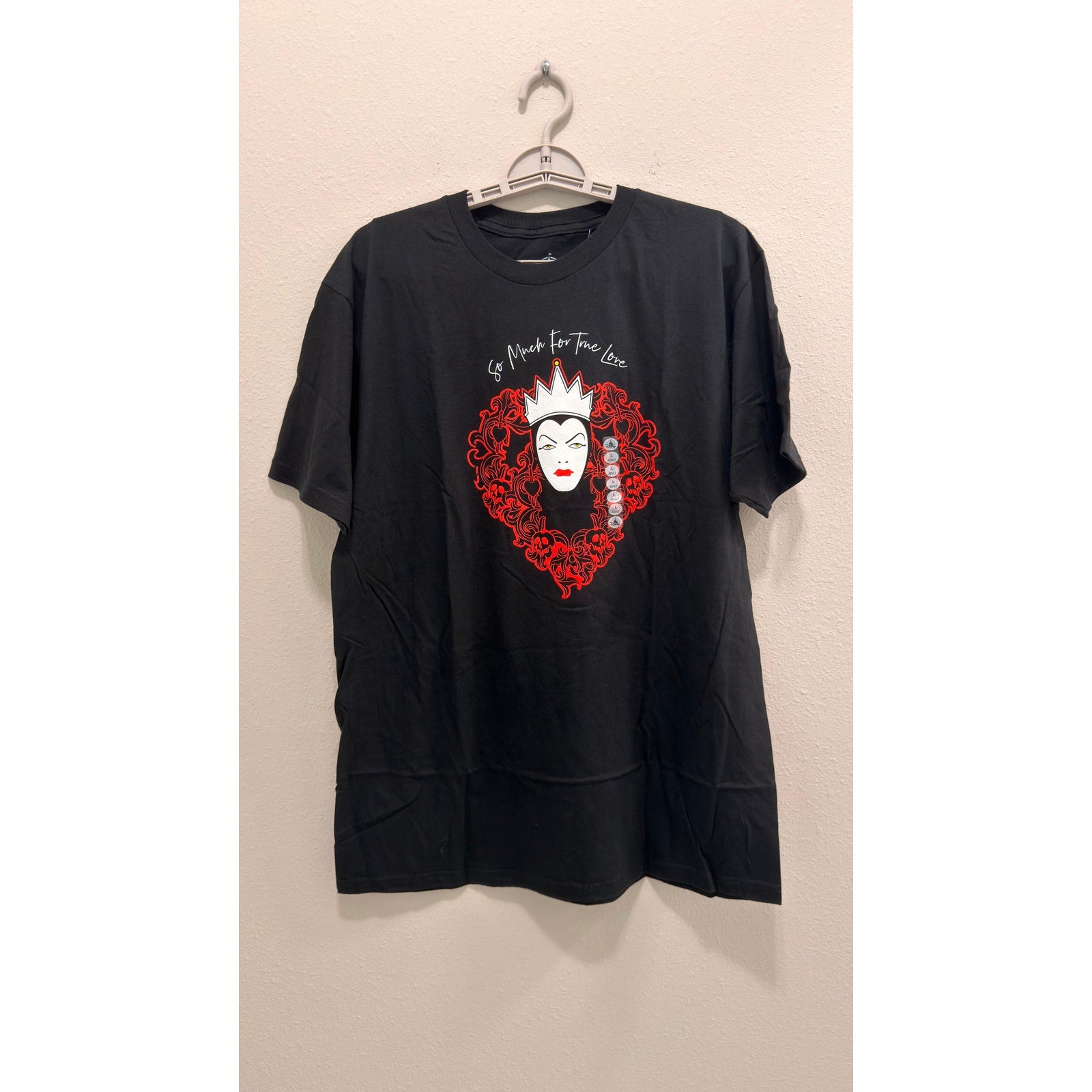 Disney Parks Snow White Evil Queen "So Much for True Love" T-Shirt Adult Large