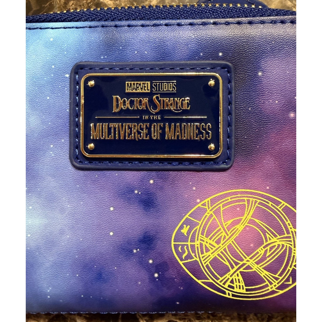 NWOT Loungefly x Marvel Doctor Strange Multiverse of Madness Zip Around Wallet
