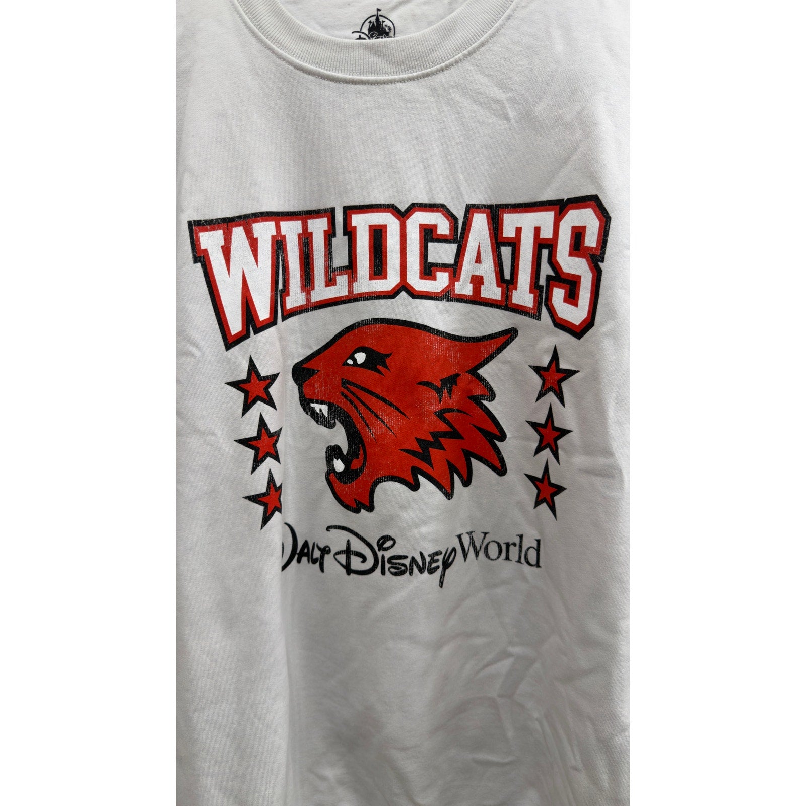 Disney Parks High School Musical Wildcats Crewneck Sweatshirt Large NWT