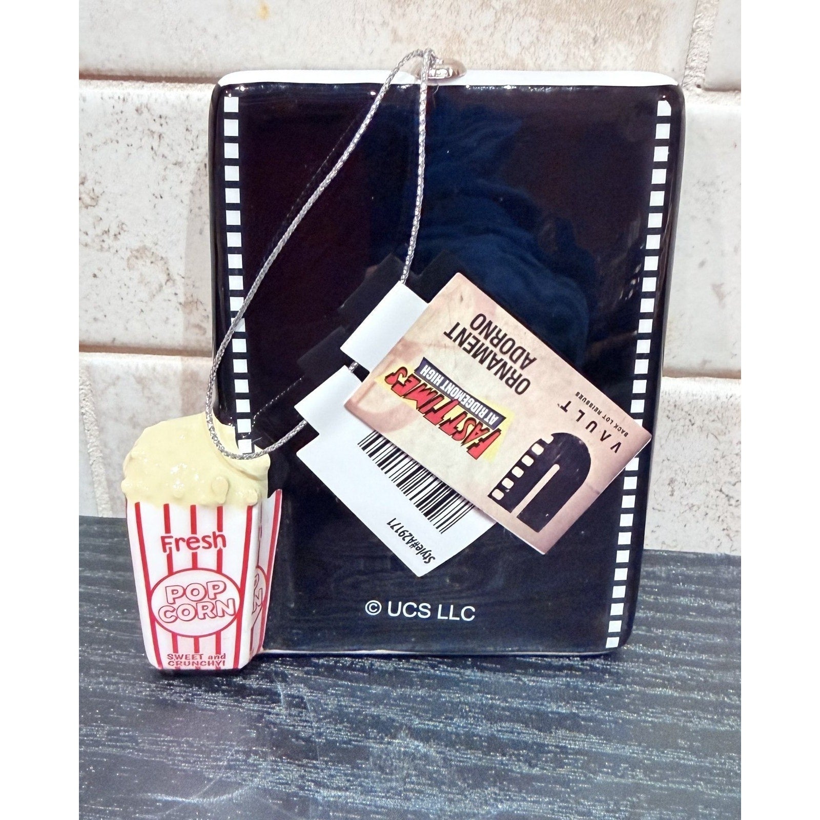 NWT Fast Times at Ridgemont High Movie Poster Holiday Ornament