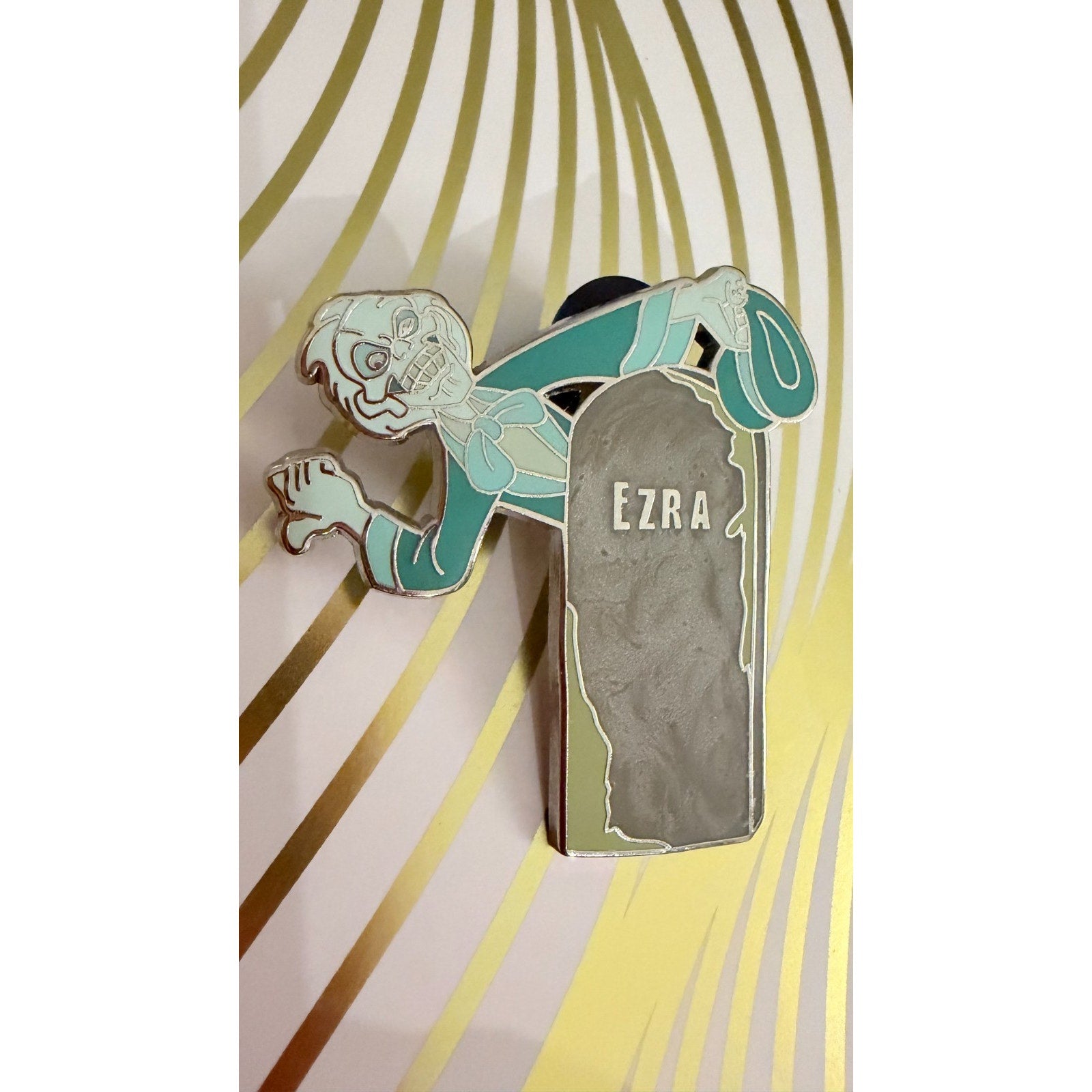 Disney Parks 2007 Haunted Mansion: Ezra Tombstone Pin