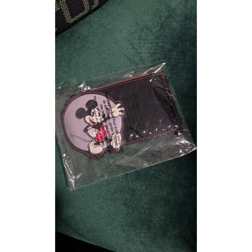 Bioworld Disney Mickey Mouse Character Zip Wallet NWT