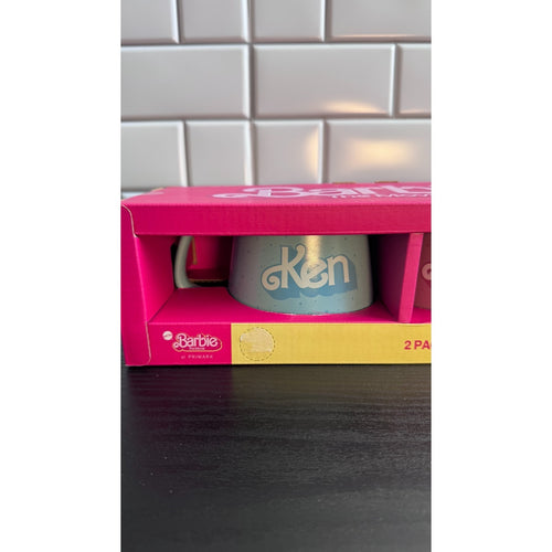 Barbie The Movie Barbie and Ken Ceramic Mugs Set of 2 Primark Exclusive New