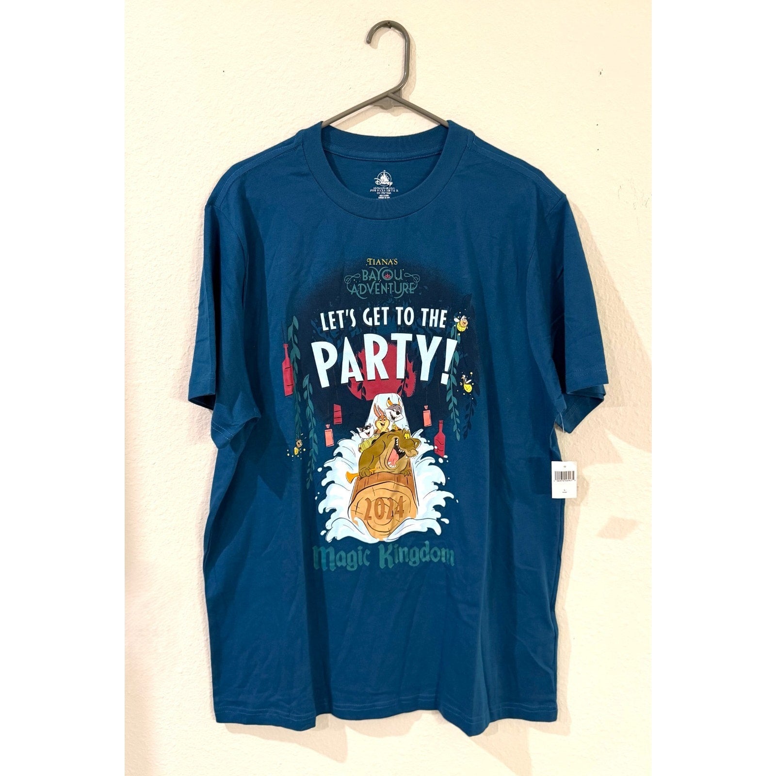 Disney Parks Tiana’s Bayou Adventure Opening Season 2024 Shirt Large NEW