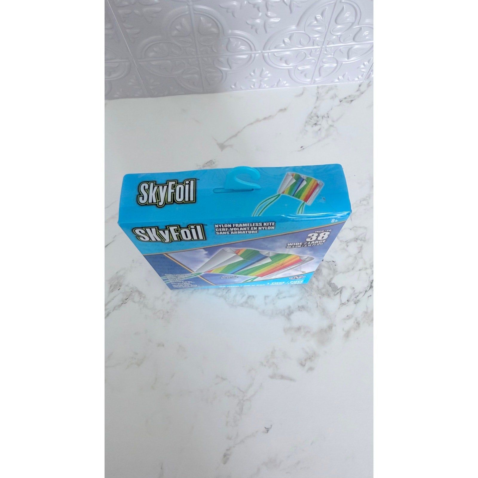 X-Kites SkyFoil Rainbow Nylon Frameless Kite - 38" Brand New