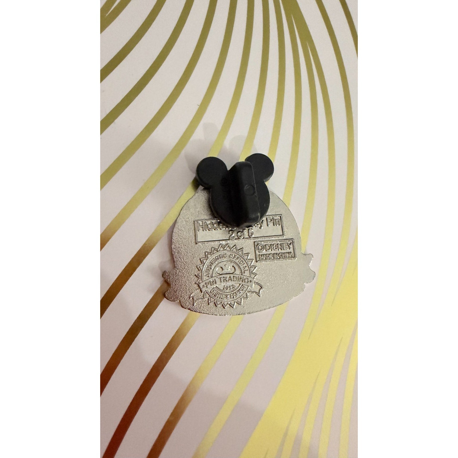 Disney Parks 2012 Hidden Mickey Pin 2/5 Lanyard Series: Compass Tinker Bell