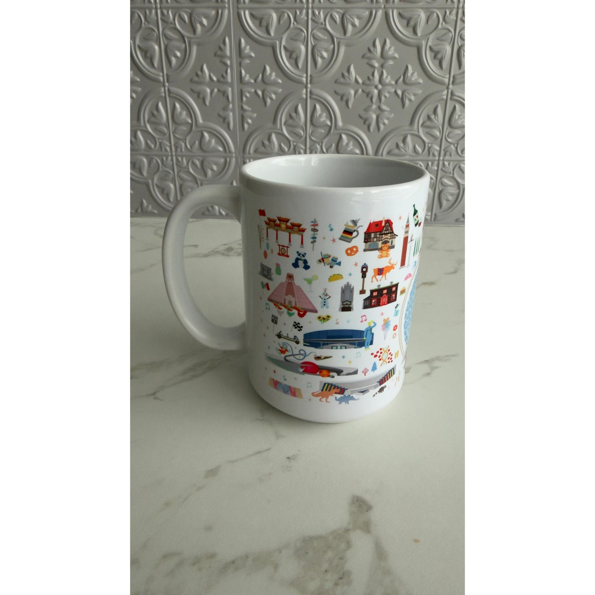 Epcot World Showcase Spaceship Earth Coffee Mug