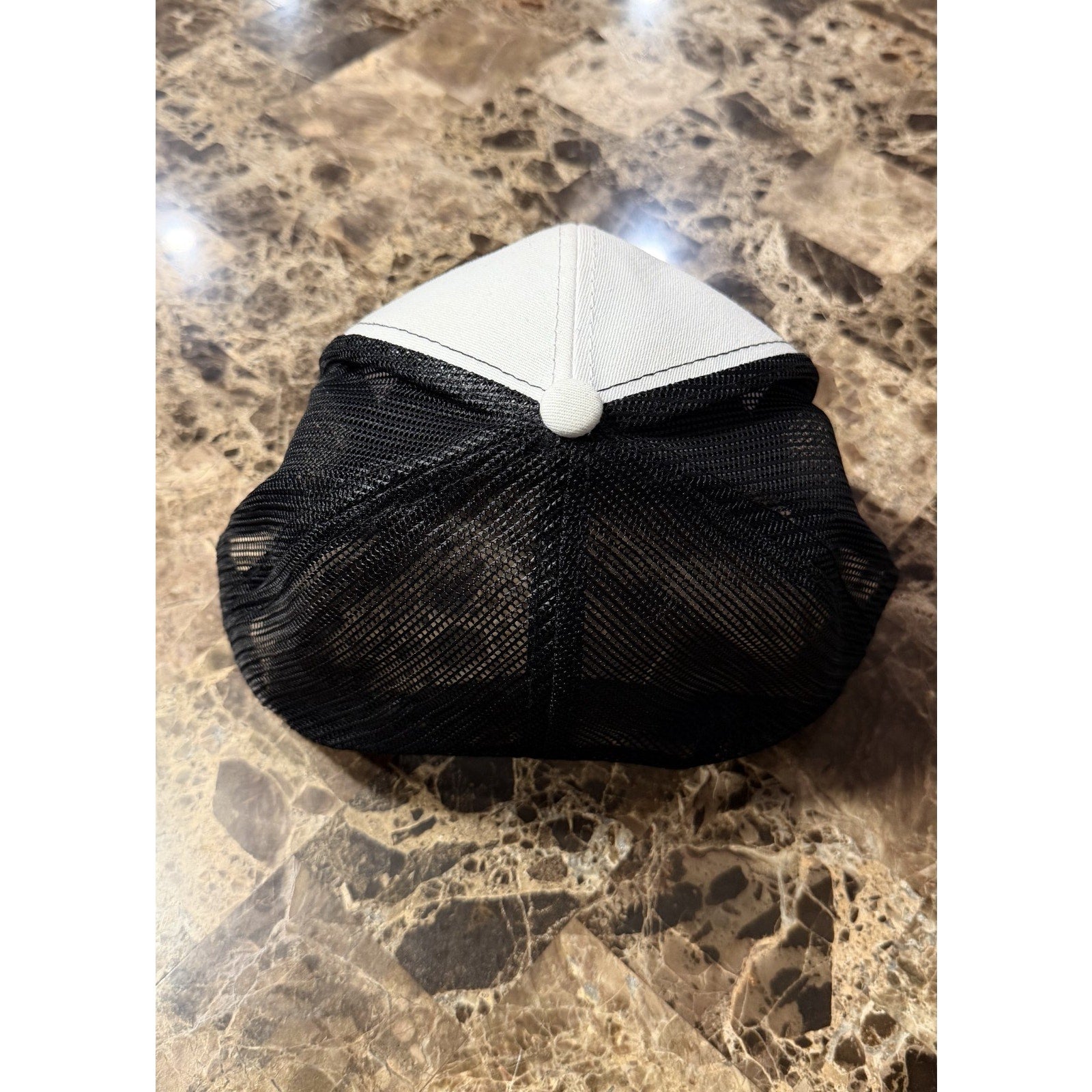 NWOT Cabela's Flex-Fit Mesh-Back Cap - Black/White