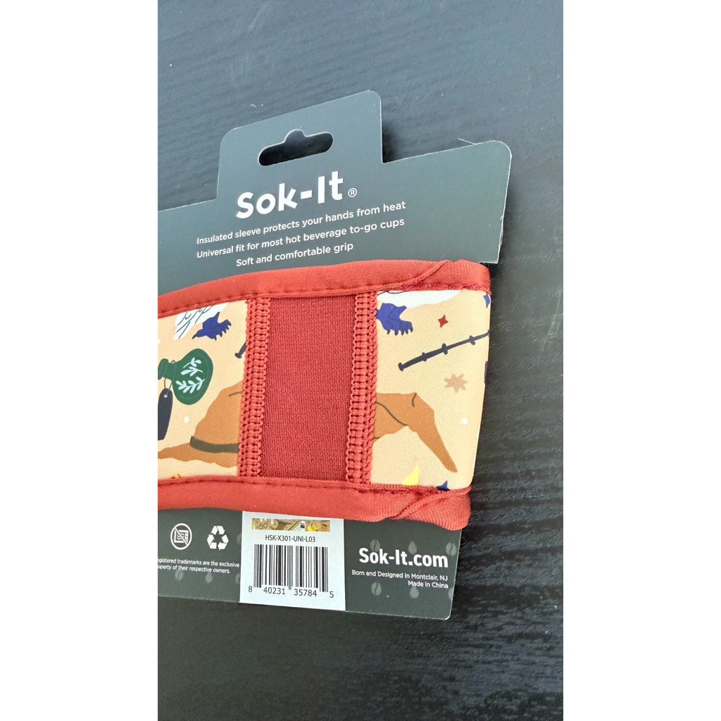 HotSok "Horcrux" Insulated Hot Coffee Sleeve - Reusable Wizard Theme NWT