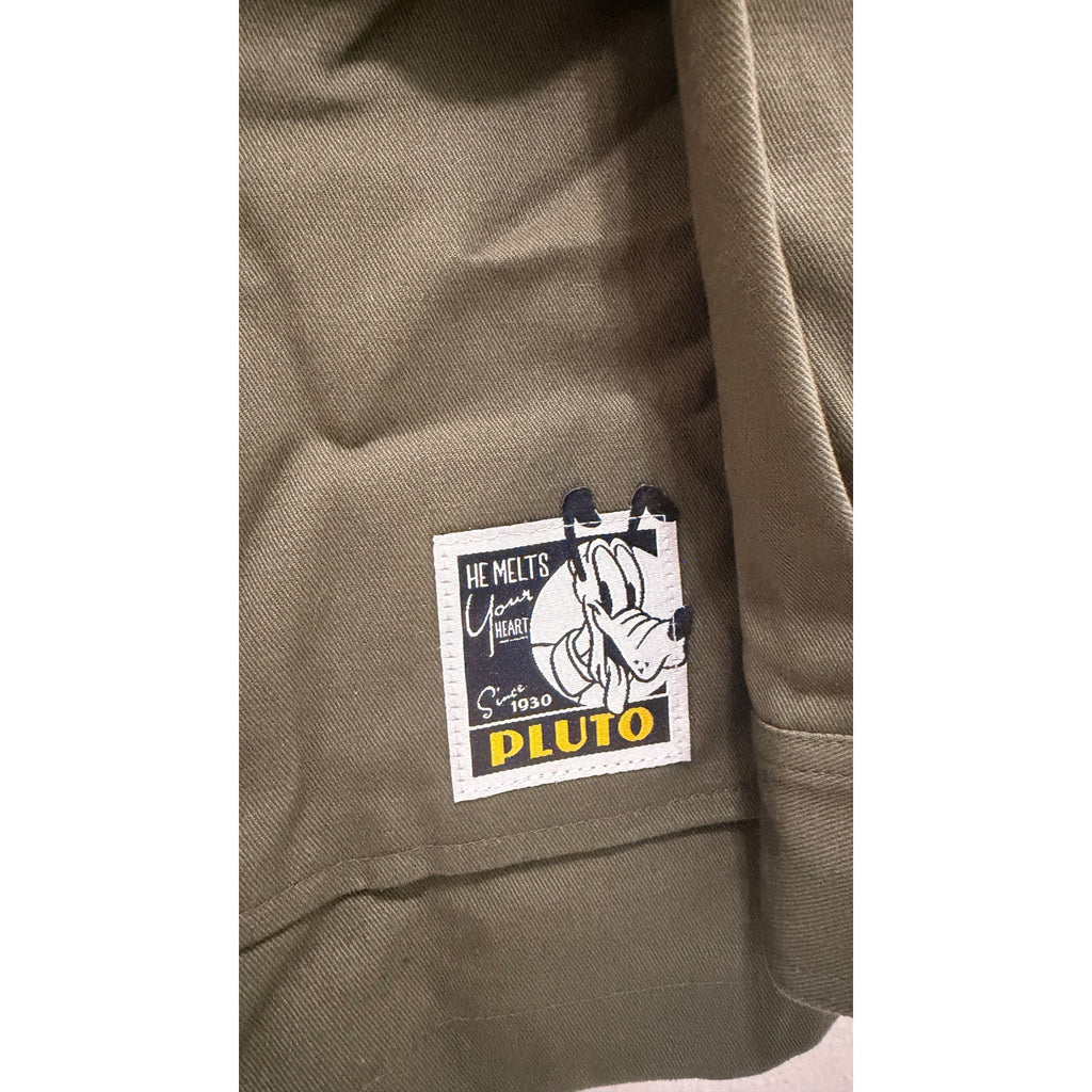 Disney Parks Pluto "Loyal Since 1930" Adult Over-Shirt Jacket Large NWT