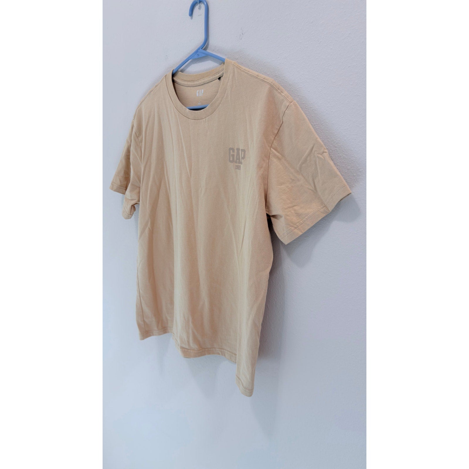 Gap Men's Classic Logo Graphic Tee – Blue – Large – NWOT