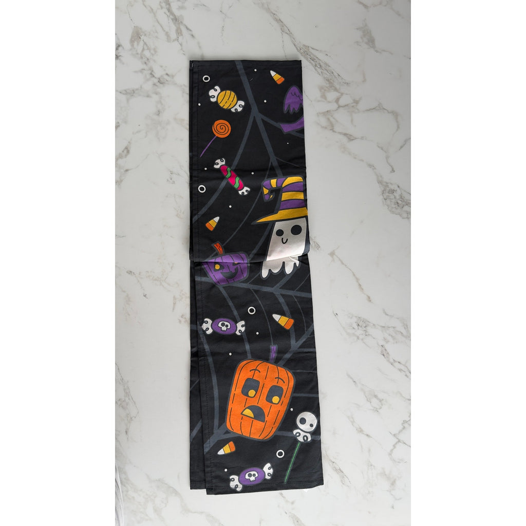 Disney Halloween Mickey Ghost Pumpkin Boo Embroidered Kitchen Towel NWT