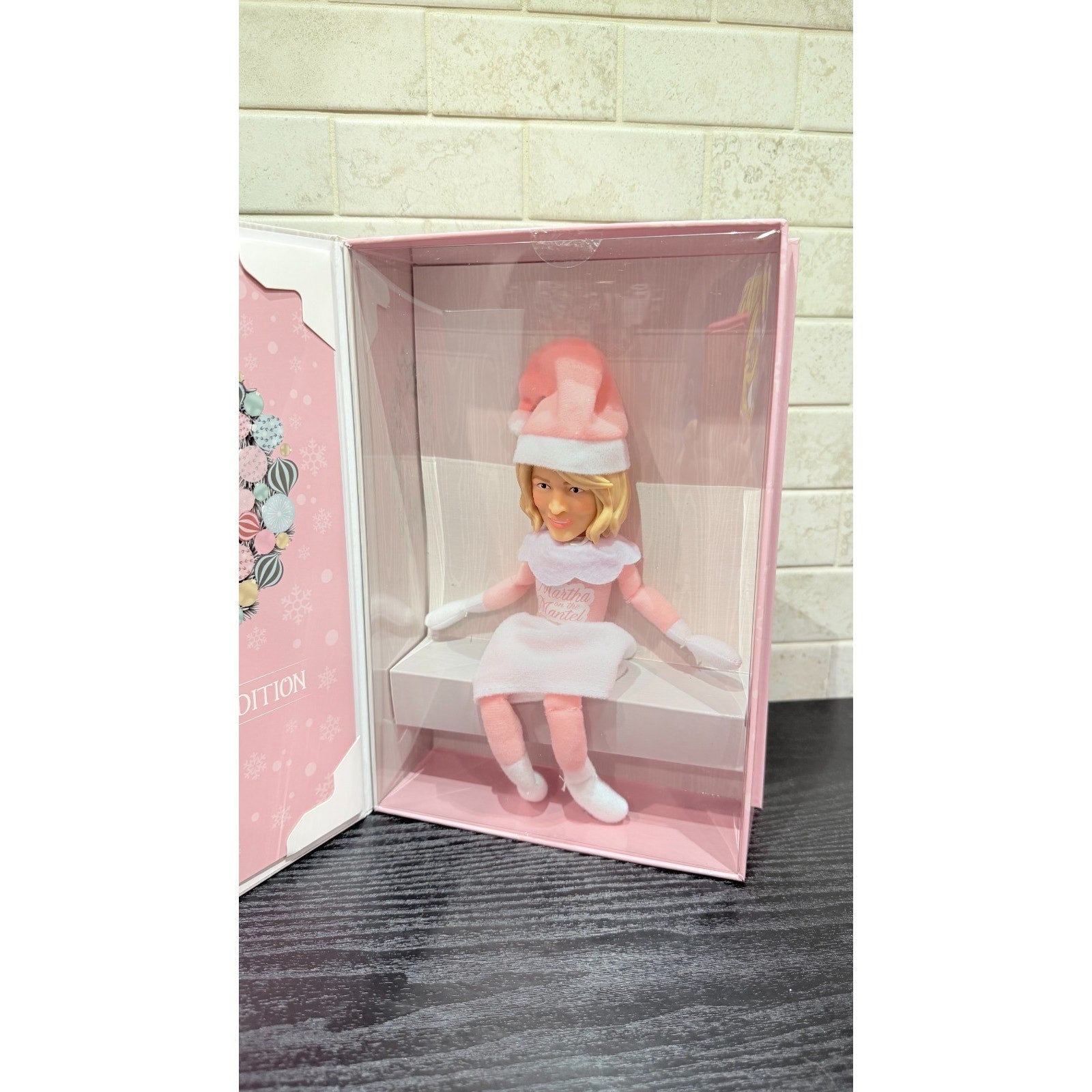 Martha Stewart 2025 Martha on The Mantel 10” Christmas Plush Figurine Doll NEW