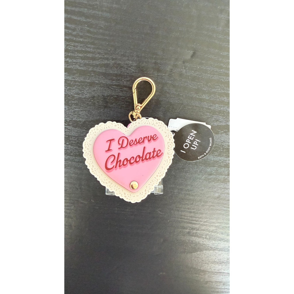 NWT Bath & Body Works Valentine 2026 Heart Chocolate Box Sanitizer Holder