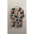 Old Navy Men's Flamingo Tropical Soft Washed Crewneck T-Shirt Size XL