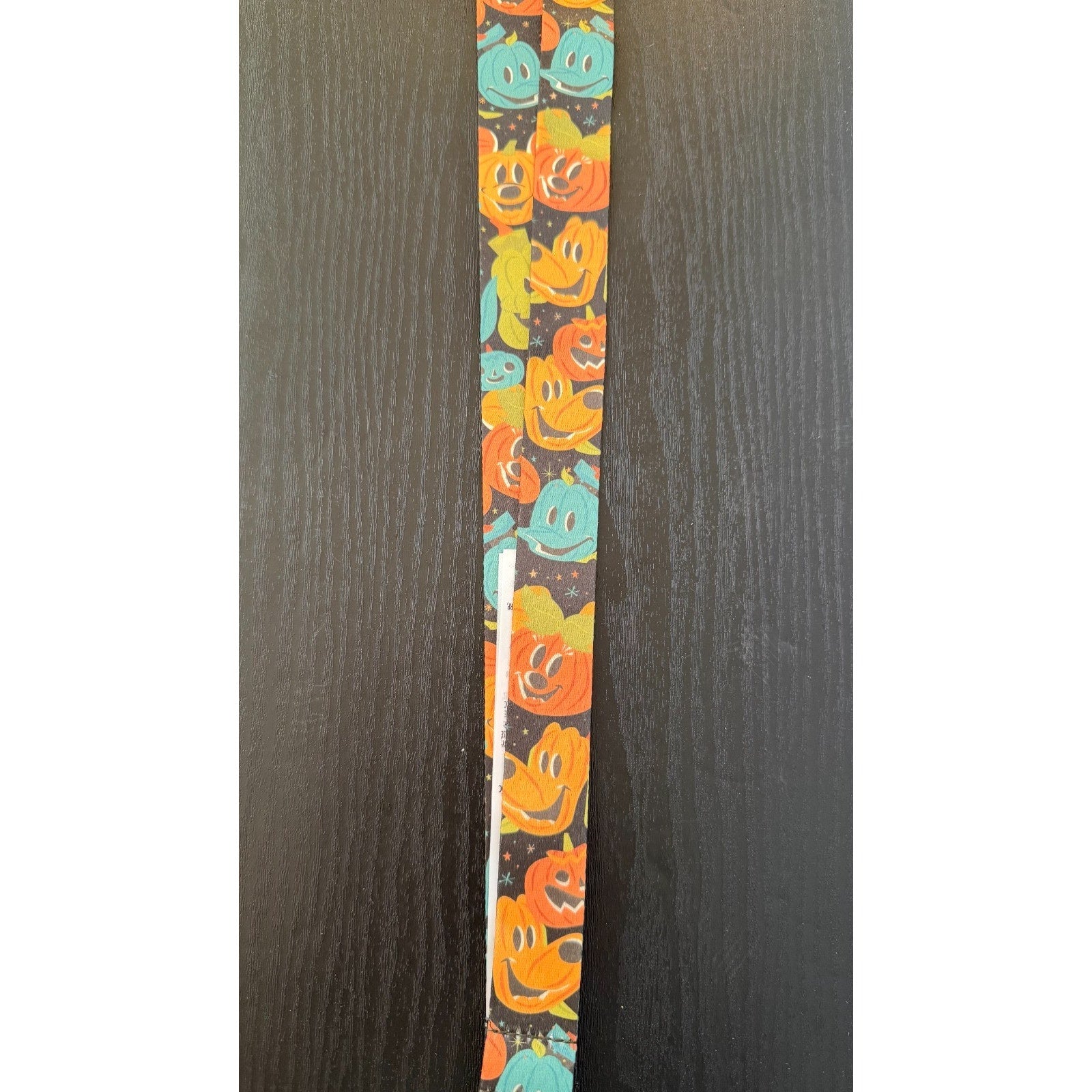Disney Parks Reversible Pin Trading Lanyard - Halloween Mickey and Friends NEW