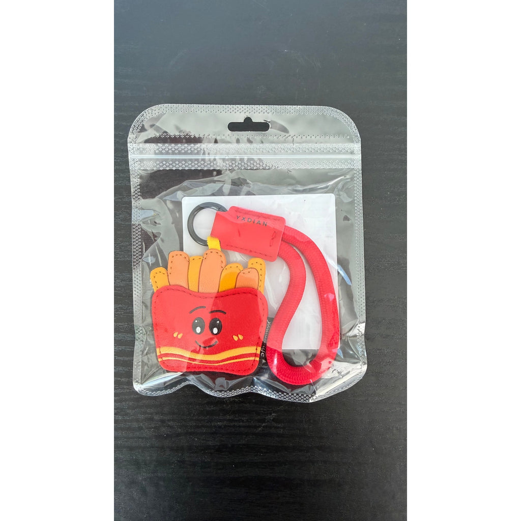 Cartoon Creative Summer Food Series Fries Keychain – NEW