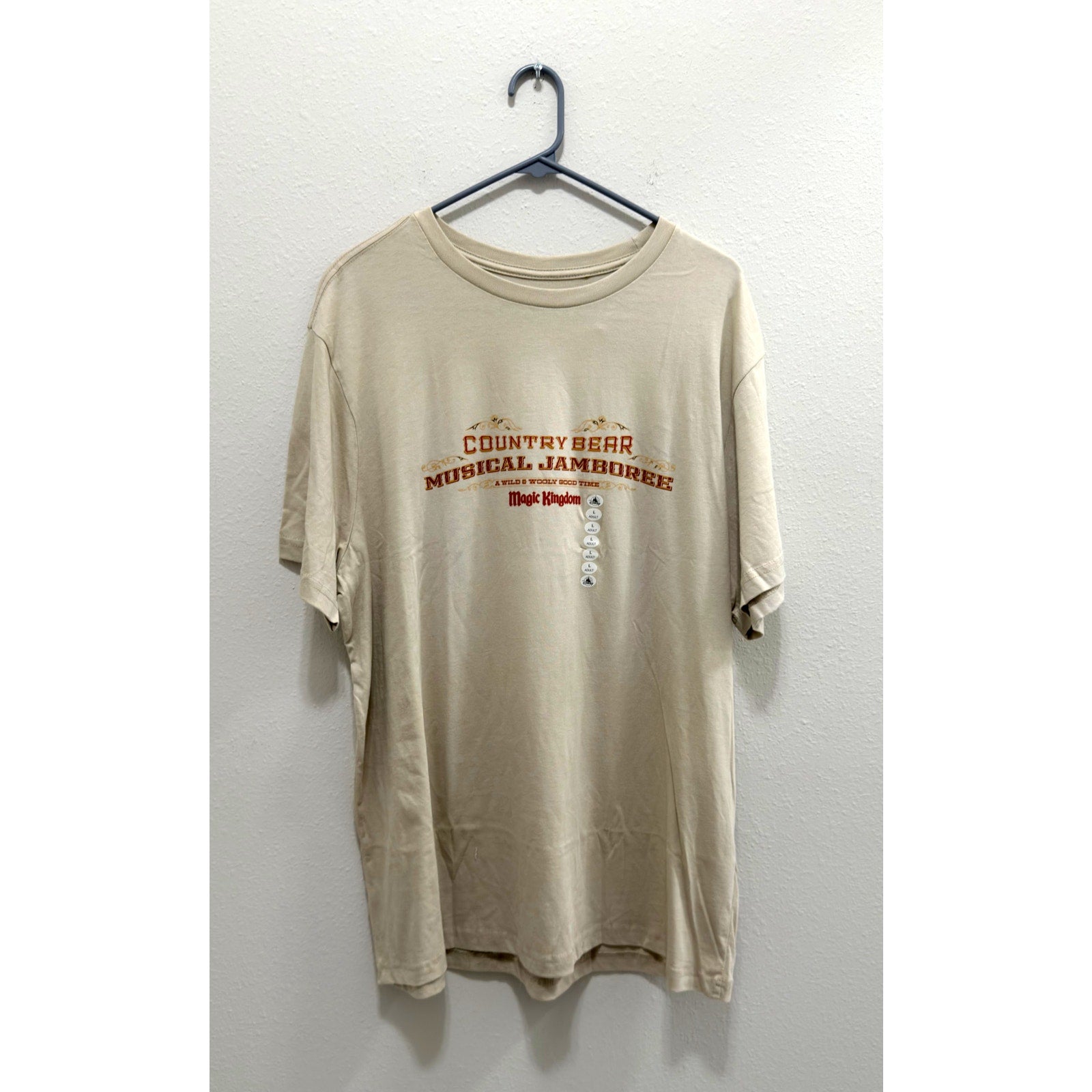 Disney Parks Country Bear Musical Jamboree Magic Kingdom T-Shirt Adult Large NWT