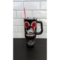 Disney Classic Mickey Mouse "#currentmood" 40oz Stainless Steel Tumbler NEW