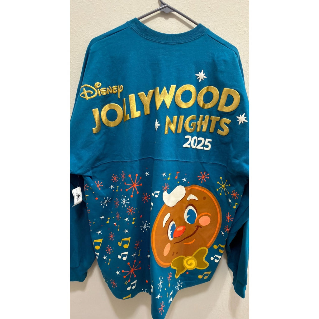 NWT Disney Parks x Spirit Jersey Jollywood Night Holiday Party 2025 Adult Medium