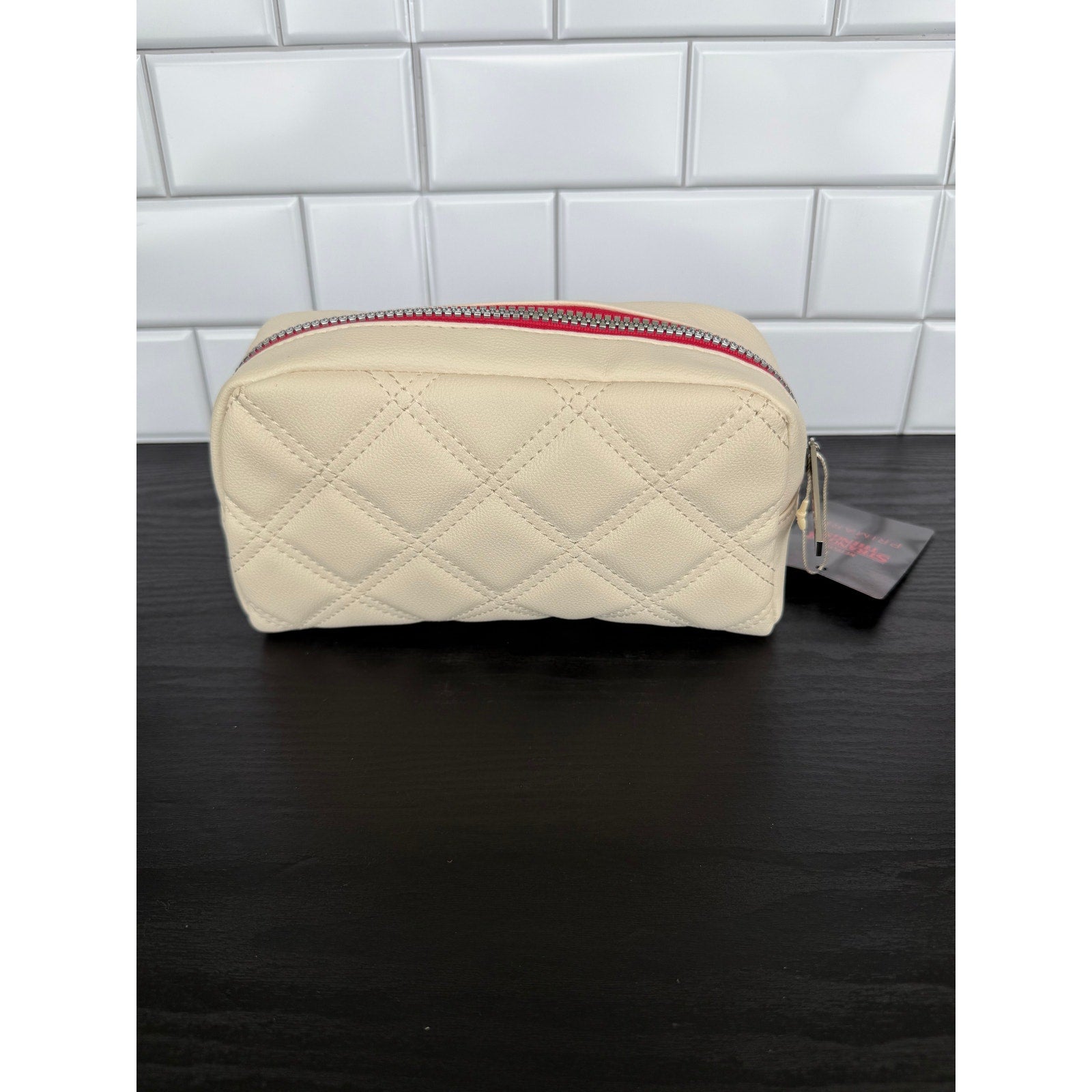 Primark Stranger Things Hellfire Club Quilted Makeup Pouch NWT