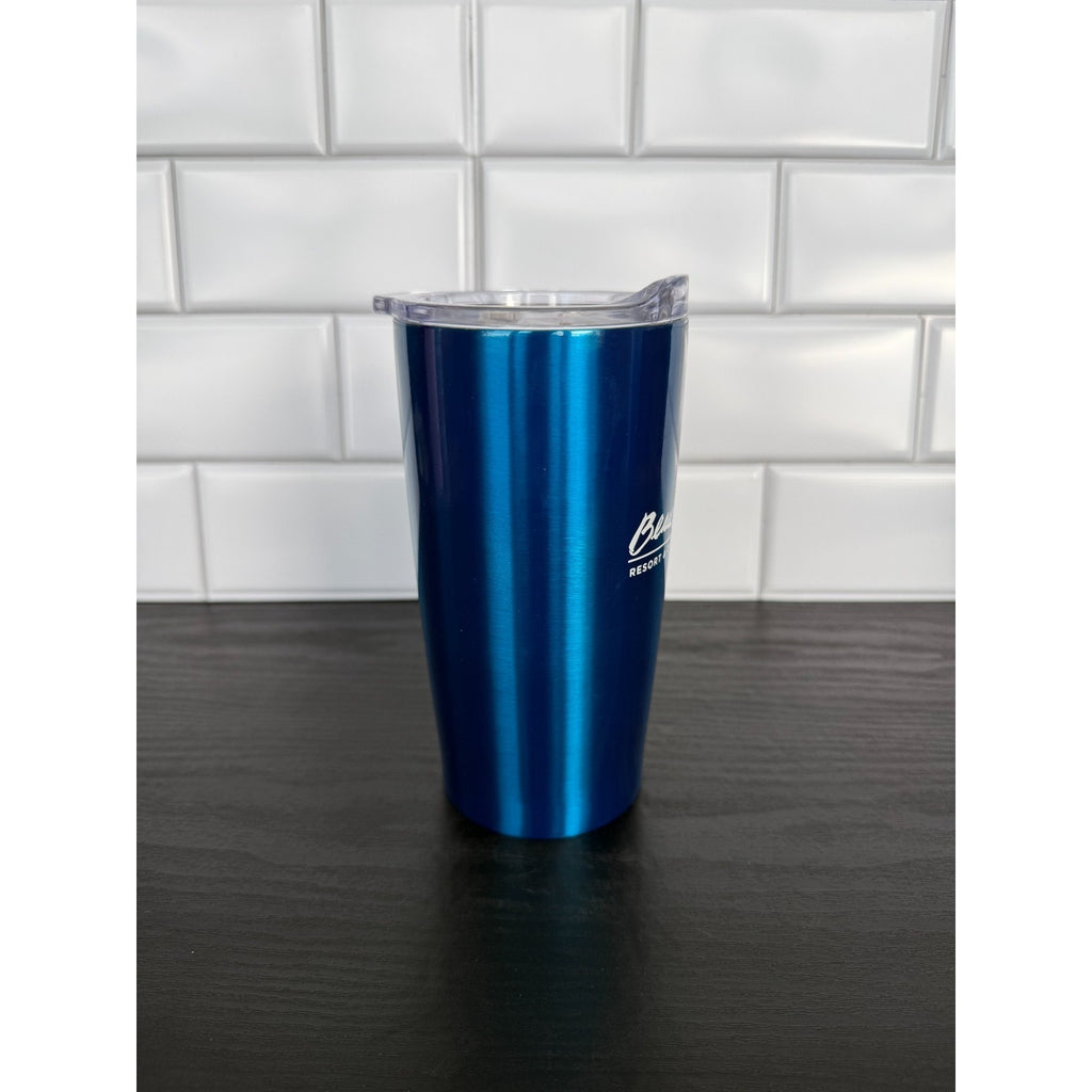 Beau Rivage Stainless Steel Travel Mug - Insulated Coffee Cup with Lid