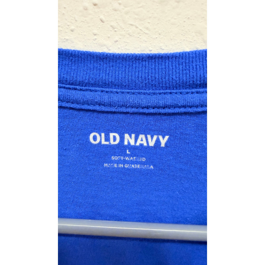 Old Navy "More Espresso, Less Depresso" Graphic Tee Adult Large Preowned