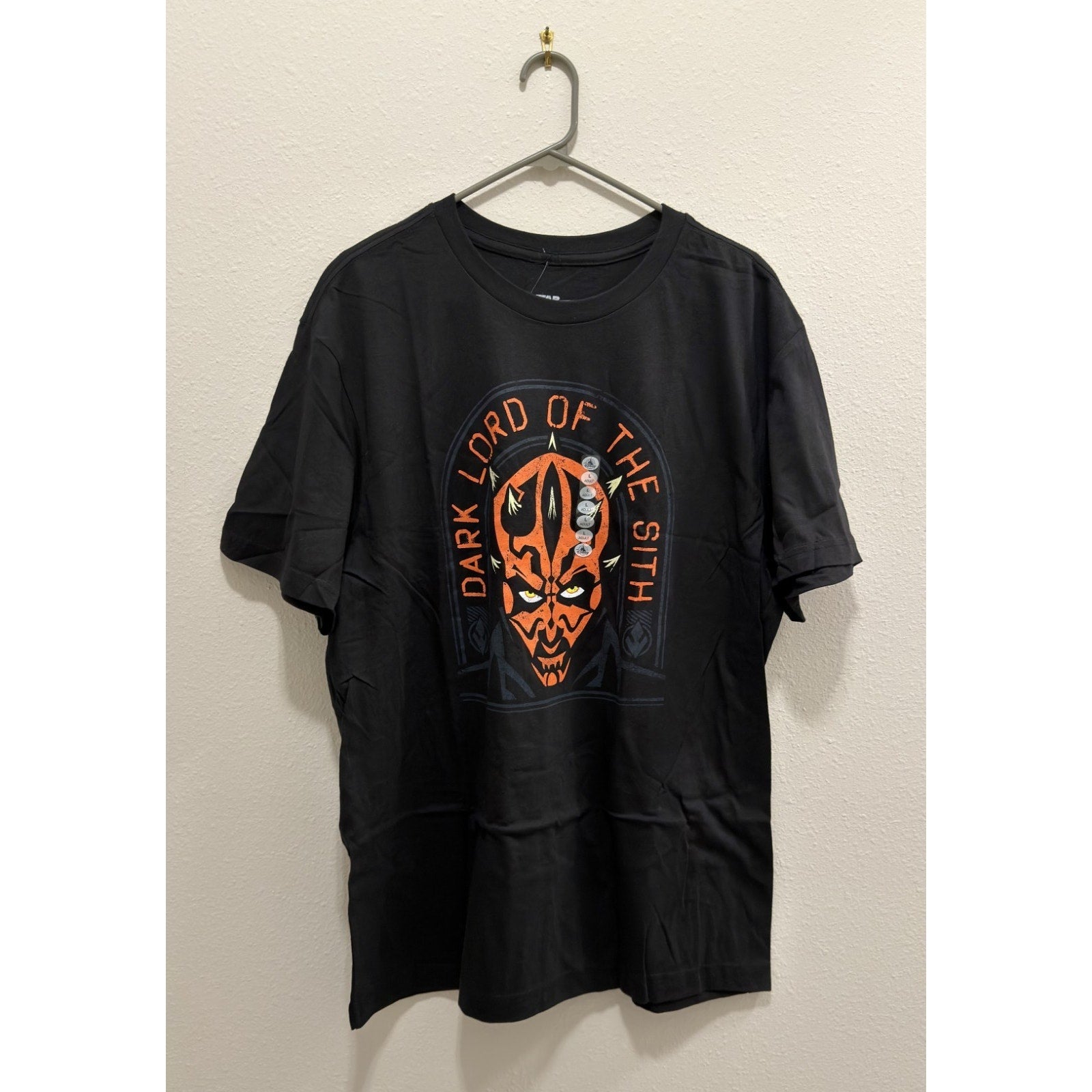 NEW Disney Parks Star Wars Darth Maul Dark Lord of the Sith T-Shirt Adult Large