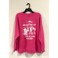 Netflix Stranger Things Women's "Beam Me Up" Graphic Crewneck (Large) - NWT