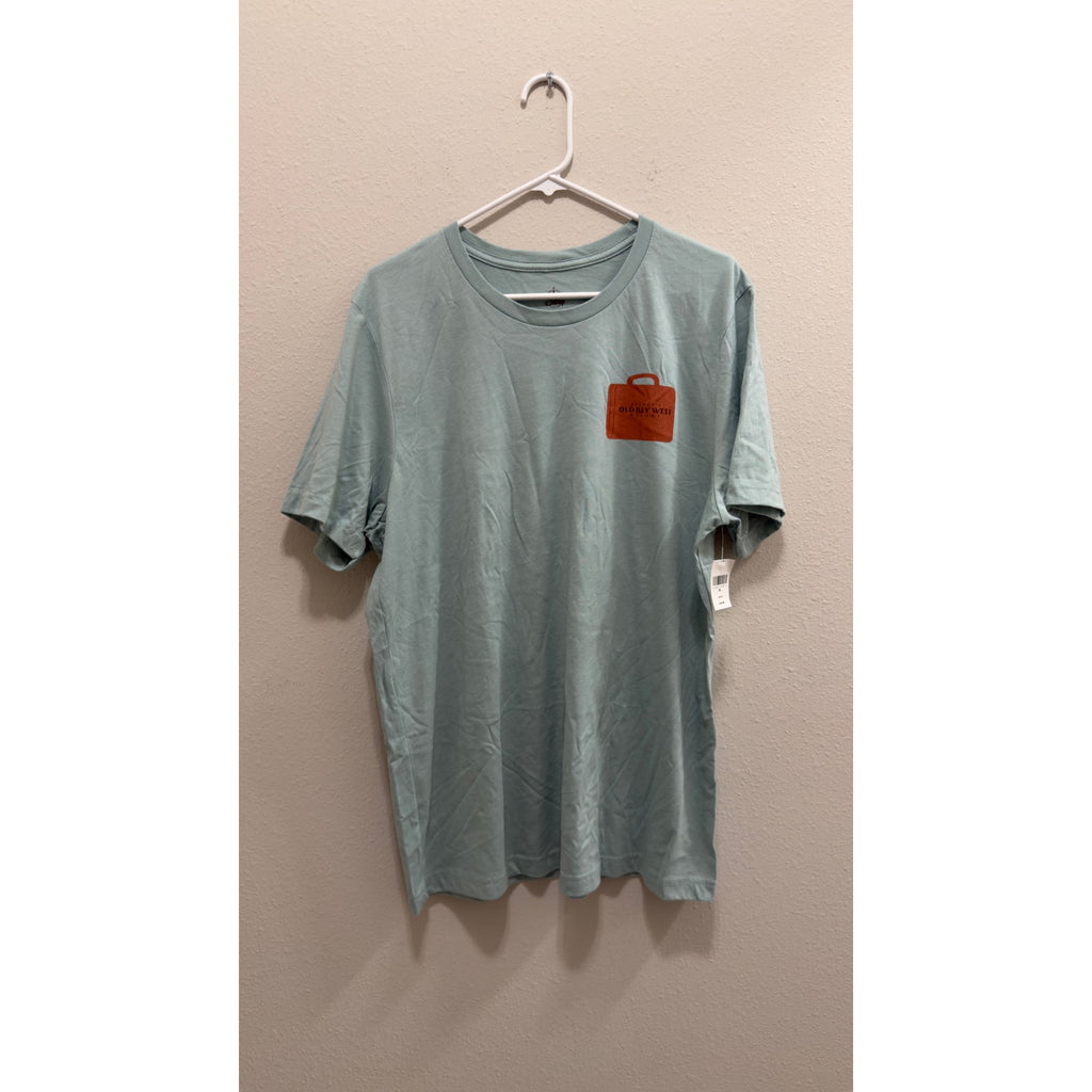 Disney Old Key West Resort Gurgling Suitcase T-Shirt XL NWT Blue Graphic Tee